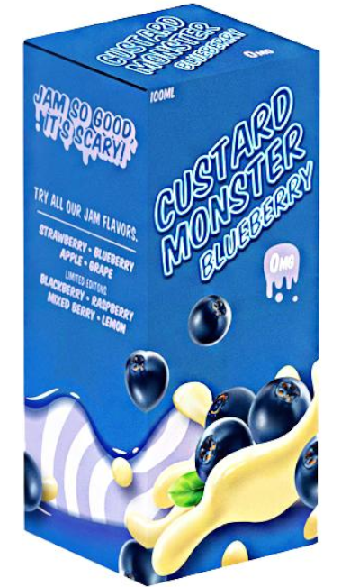 CUSTARD MONSTER - BLUEBERRY CUSTARD
